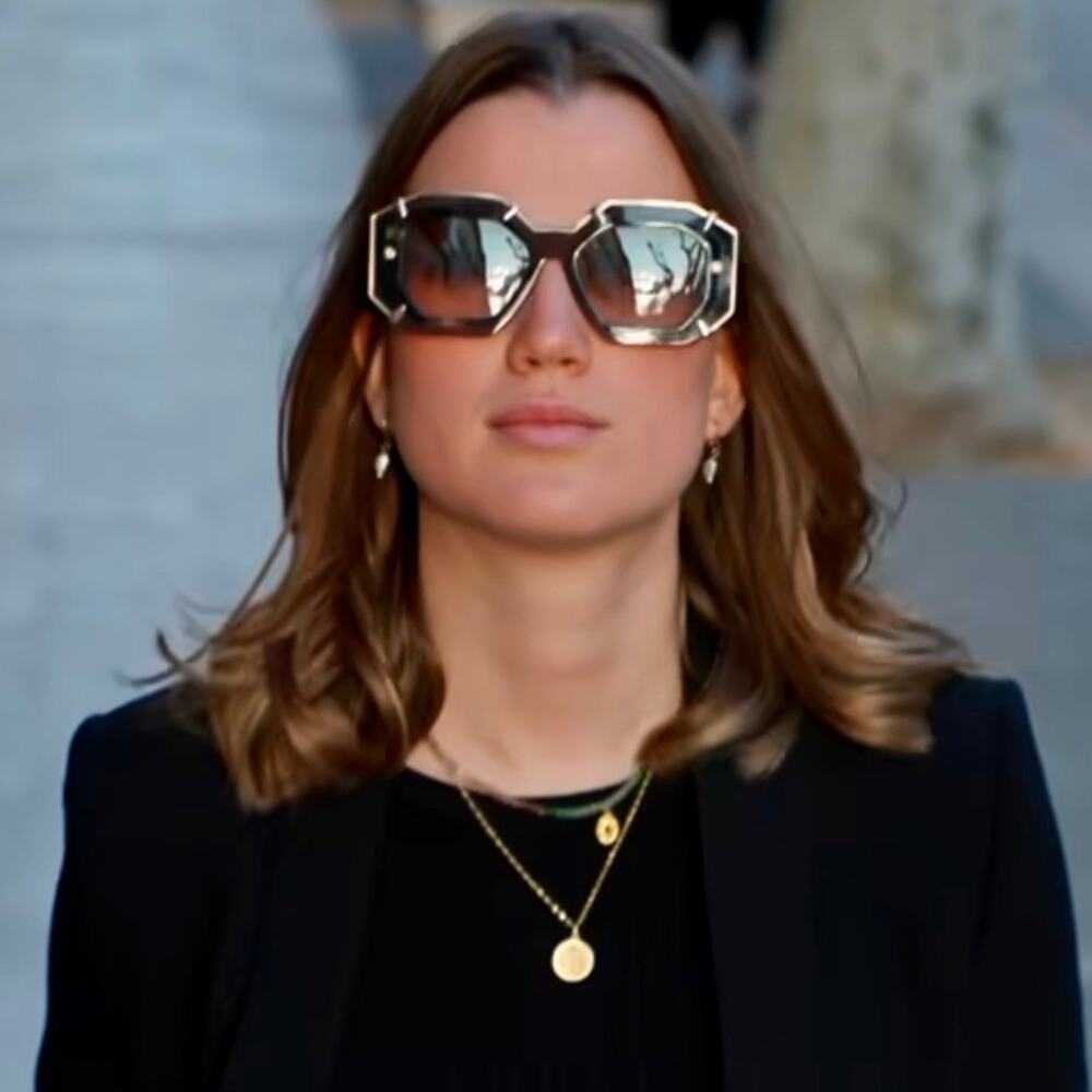 New! PHILIPP PLEIN Sunglasses Plein Supreme Star SPP098V Col.G61G, Authentic